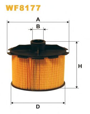 WIX FILTERS wf8177 -  Топливный фильтр
